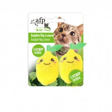 AFP Toy Green Rush Bubble 'Nip Lemon with Catnip, AFP2427, cat Toy, AFP, cat Accessories, catsmart, Accessories, Toy